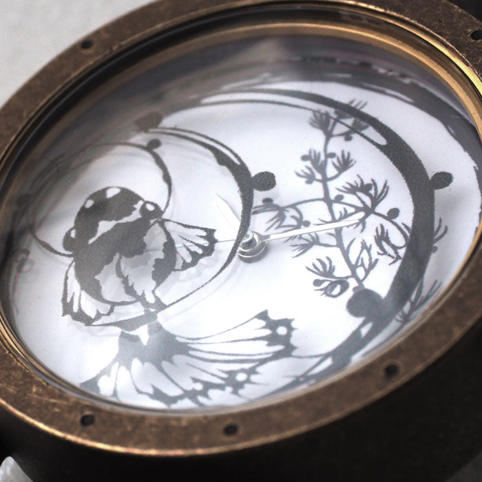 DEDEGUMO Handmade Watch - Autumn Serenade - Men's & Women's [Q41-12] Kyoto Handmade Watch Brand