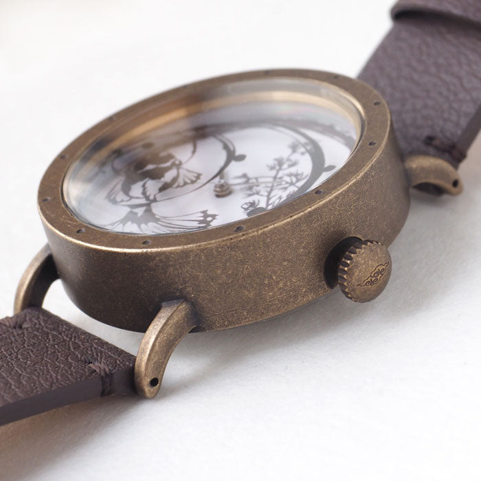 DEDEGUMO Handmade Watch - Autumn Serenade - Men's & Women's [Q41-12] Kyoto Handmade Watch Brand