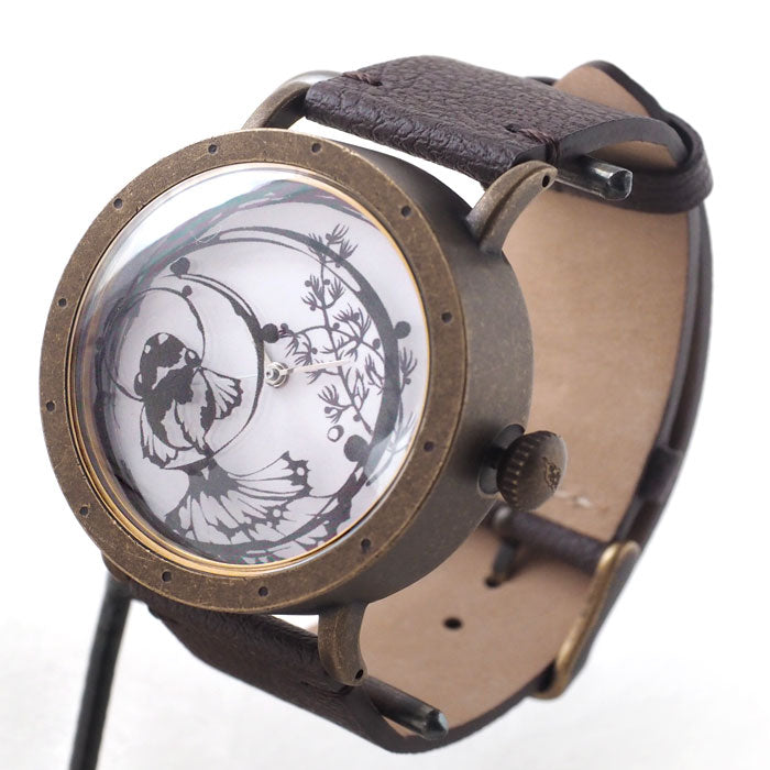 DEDEGUMO Handmade Watch - Autumn Serenade - Men's & Women's [Q41-12] Kyoto Handmade Watch Brand