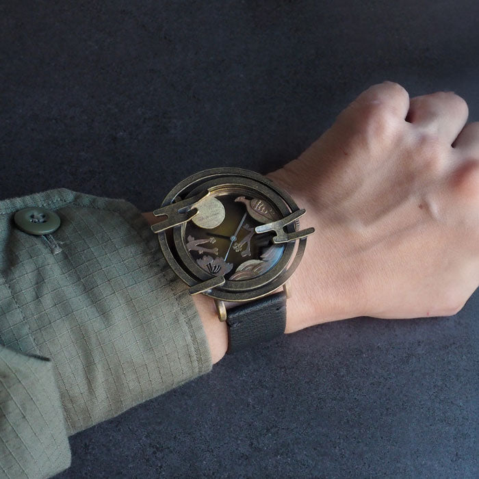 DEDEGUMO Handmade Watch "Elegant"(Fuu-Ryu) Men's and Women's [Q41-2] Kyoto Handmade Watch Brand 