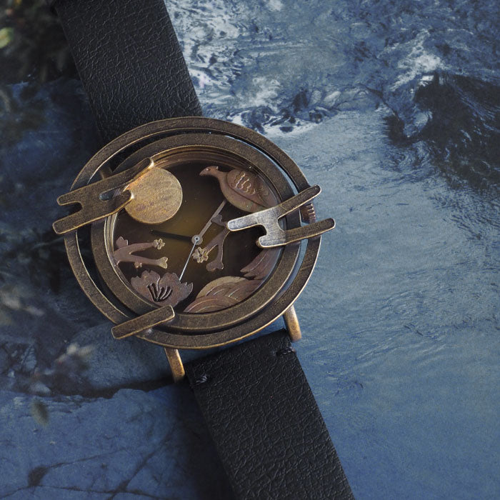 DEDEGUMO Handmade Watch "Elegant"(Fuu-Ryu) Men's and Women's [Q41-2] Kyoto Handmade Watch Brand 