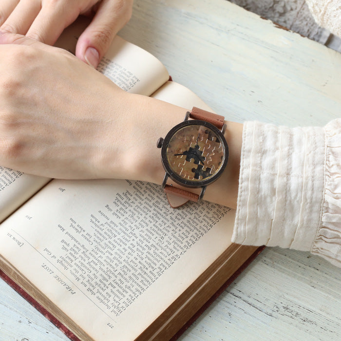 DEDEGUMO Handmade Watch Puzzle for Men and Women [Q41-5] Kyoto Handmade Watch Brand 