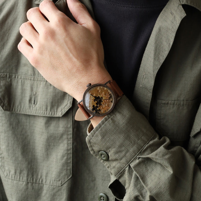 DEDEGUMO Handmade Watch Puzzle for Men and Women [Q41-5] Kyoto Handmade Watch Brand 