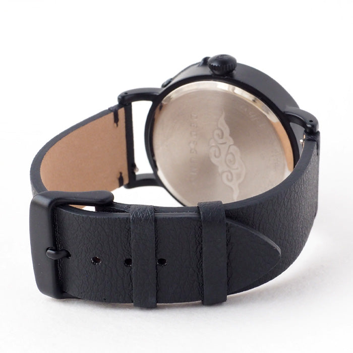 DEDEGUMO(デデグモ) 手作り 腕時計 キカイ・ガスマスク ブラック メンズ レディース [Q41-5-BK] 京都 ハンドメイド ウォッチ ブランド