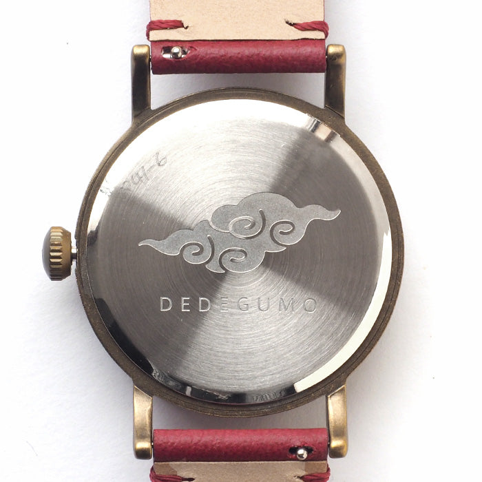 DEDEGUMO Handmade Watch with Goldfish Bowl for Women and Men [Q41-6] Kyoto Handmade Watch Brand 