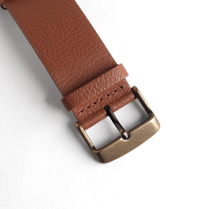 DEDEGUMO(デデグモ) 手作り 腕時計 Rev. ブラウン メンズ レディース [Q41-7-BR] 京都 ハンドメイド ウォッチ ブランド