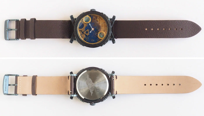 DEDEGUMO Handmade Watch Snow Globe Navy Men's Women's [Q41-8-NV] Kyoto Handmade Watch Brand 