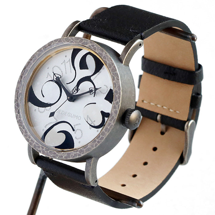 DEDEGUMO Handmade Watch Imagination Black Men's Women's [Q41-9-BK] Kyoto Handmade 