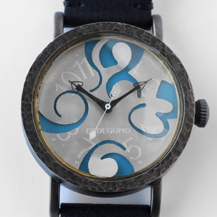 DEDEGUMO Handmade Watch Imagination Blue Men's Women's [Q41-9-BL] Kyoto Handmade 