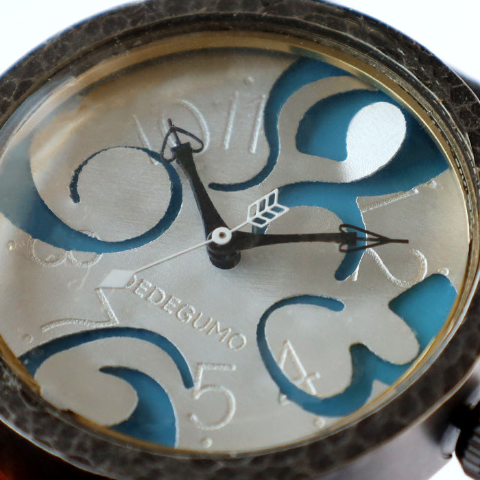 DEDEGUMO Handmade Watch Imagination Blue Men's Women's [Q41-9-BL] Kyoto Handmade 