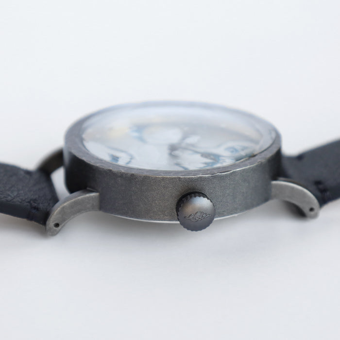 DEDEGUMO Handmade Watch Imagination Blue Men's Women's [Q41-9-BL] Kyoto Handmade 
