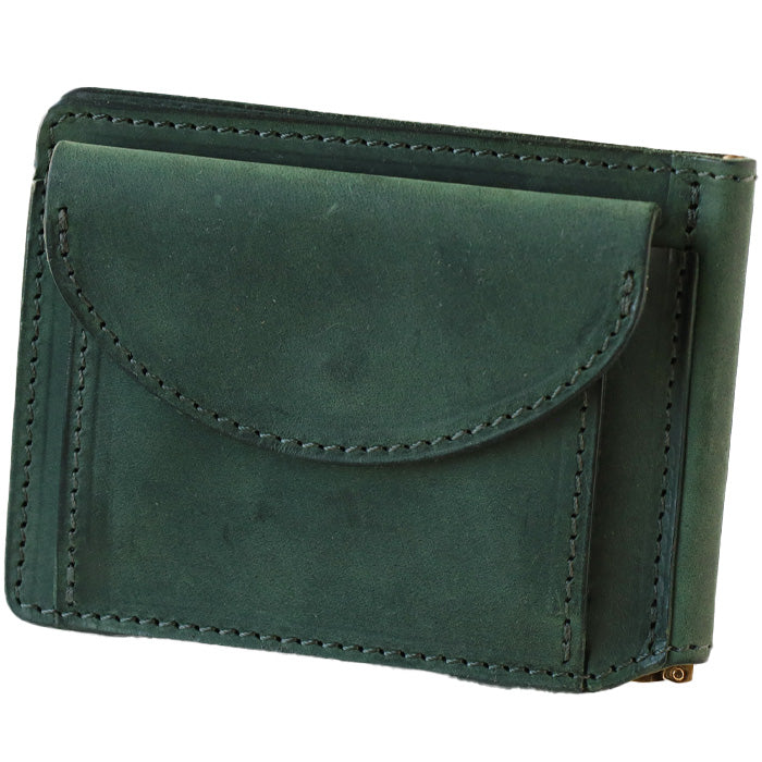 Re-ACT Texas Leather Money Clip Bi-fold Wallet (with Coin Purse) for Men and Women [RA2403-003TX] Branded Cowhide 