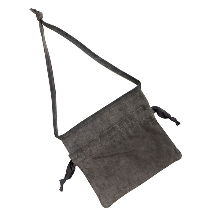 Re-ACT Pig Suede Red Cross Bag [RA2203-003PG] Sacoche Drawstring Shoulder Bag Handbag Apron 