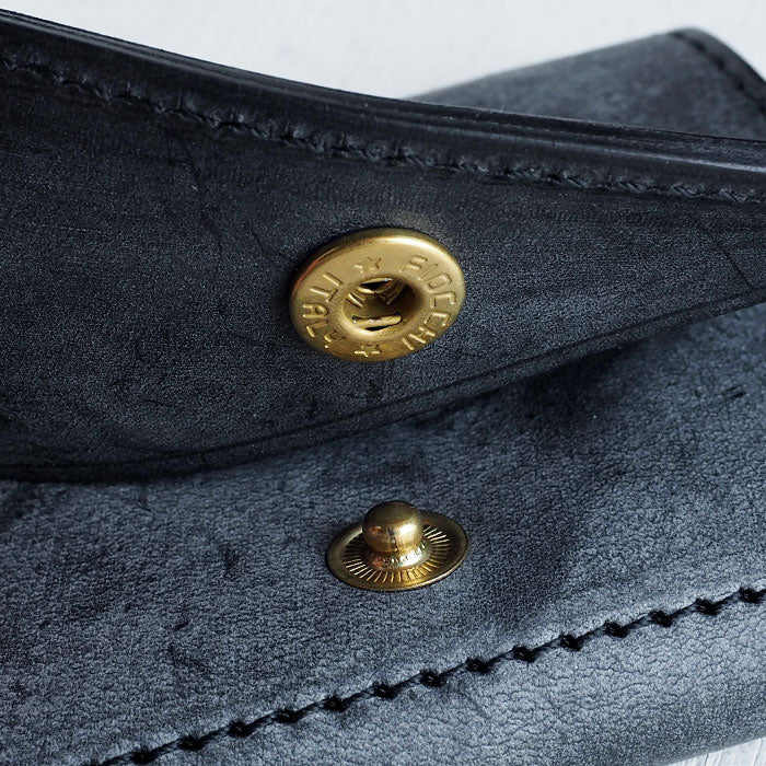 [3 colors] RE.ACT Alaska Leather Tri-fold Mini Wallet (with coin purse) for Women and Men [RA2203-004AK] 