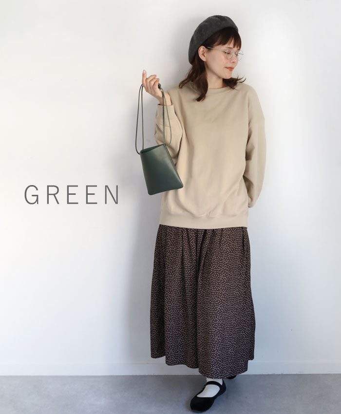 【2色】Re-ACT (リアクト) DROOIDレザー ミニサコッシュ [RA2309-008DR] レディース メンズ ショルダーバッグ