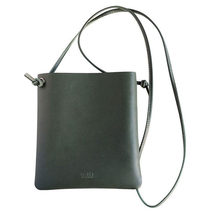 【2色】Re-ACT (リアクト) DROOIDレザー ミニサコッシュ [RA2309-008DR] レディース メンズ ショルダーバッグ