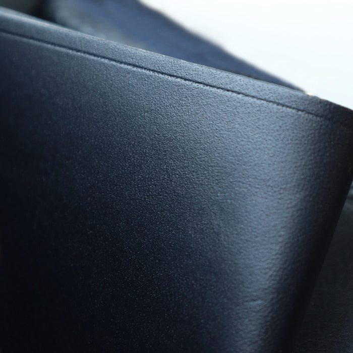 Re-ACT (リアクト) 大和藍染 L字 コンパクト スリム 財布 ソリッド 無地 [RA2507-001-SL] 本藍染め 天然藍染 レザー 革財布 ブランド レディース メンズ 藍染レザー インディゴ染