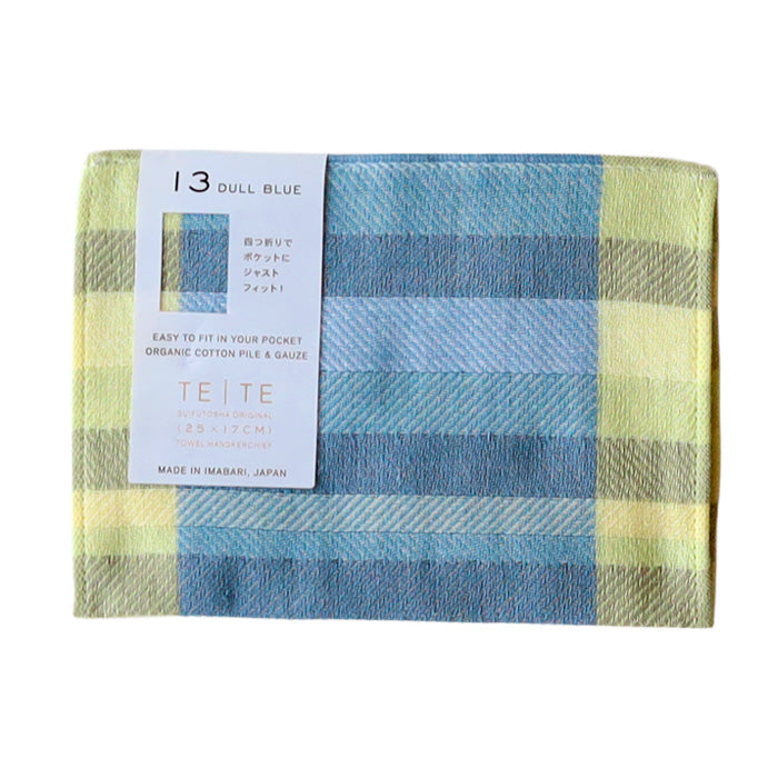 【26色】水布人舎 SUIFUTOSHA 綿 TETE 今治 タオルハンカチ [S-TH-LT14] 工房織座 kobooriza 今治タオル ブランド