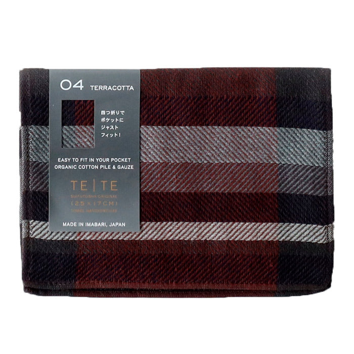 [9 Colors] SUIFUTOSHA TETE BLACK Imabari Towel Handkerchief [S-TH-LT15] Kobooriza Imabari Towel Brand