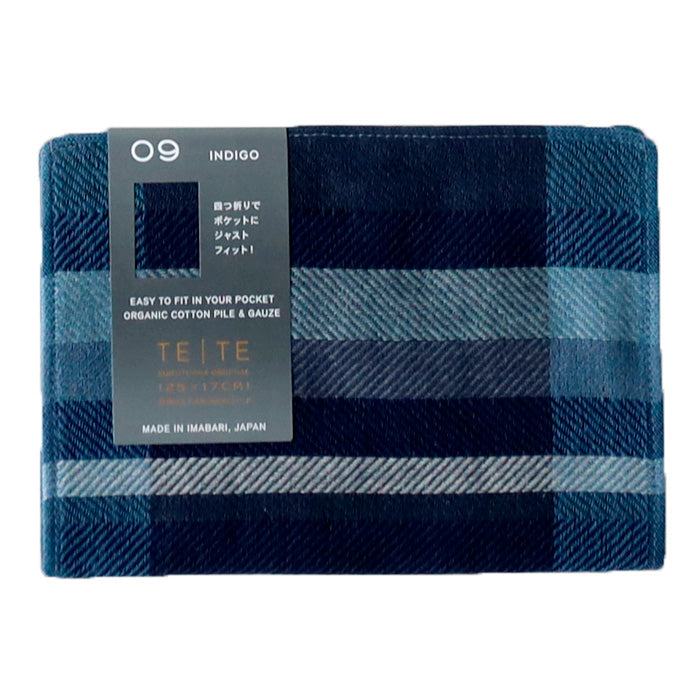 [9 Colors] SUIFUTOSHA TETE BLACK Imabari Towel Handkerchief [S-TH-LT15] Kobooriza Imabari Towel Brand