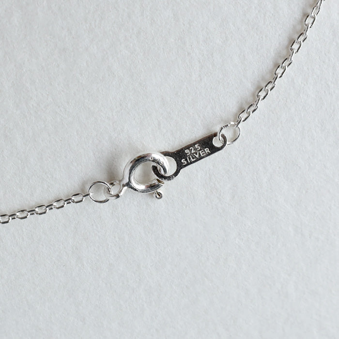 S Sakura Necklace Single Sakura Type Silver 925 [S-TS-01] Saori Miura Accessory Maker Handmade Brand