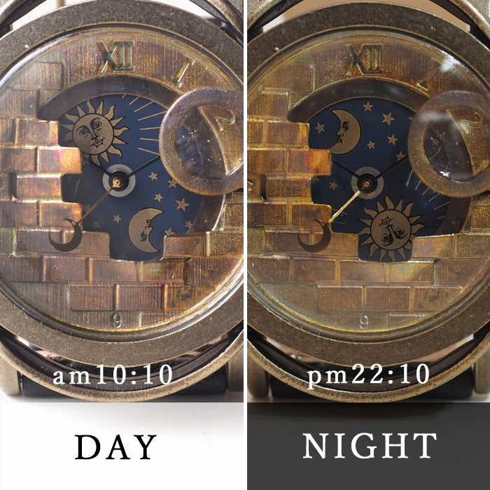 DEDEGUMO(デデグモ) 手作り 腕時計 星界小部屋 メンズ レディース 男女兼用 [S36-3] 京都 ハンドメイド ウォッチ ブランド