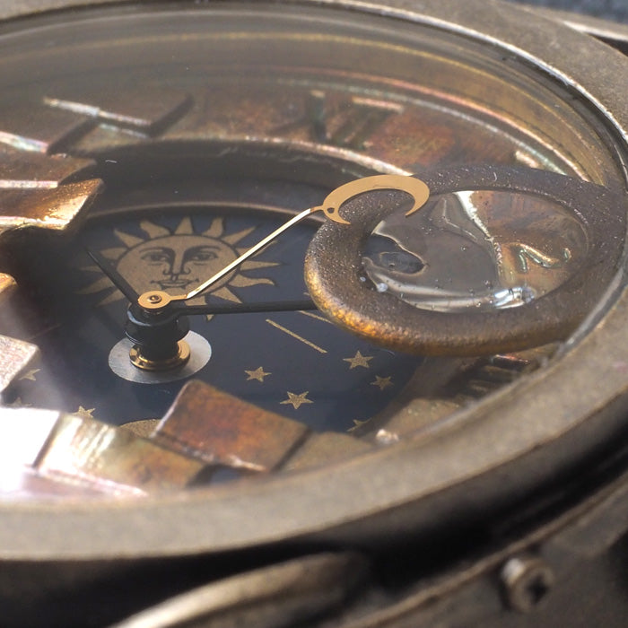 DEDEGUMO(デデグモ) 手作り 腕時計 星界小部屋 メンズ レディース 男女兼用 [S36-3] 京都 ハンドメイド ウォッチ ブランド