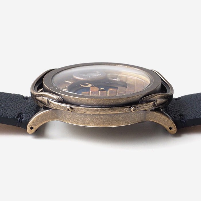 DEDEGUMO(デデグモ) 手作り 腕時計 星界小部屋 メンズ レディース 男女兼用 [S36-3] 京都 ハンドメイド ウォッチ ブランド