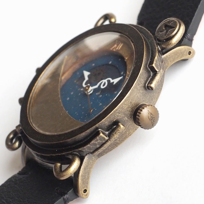 DEDEGUMO(デデグモ) 手作り 腕時計 月光 メンズ レディース 男女兼用 [S36-4] 京都 ハンドメイド ウォッチ ブランド