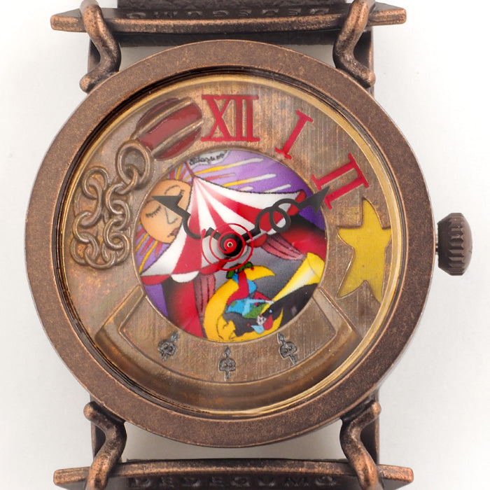 DEDEGUMO(デデグモ) 手作り 腕時計 旅廻 メンズ レディース [S36-5] 京都 ハンドメイド ウォッチ ブランド