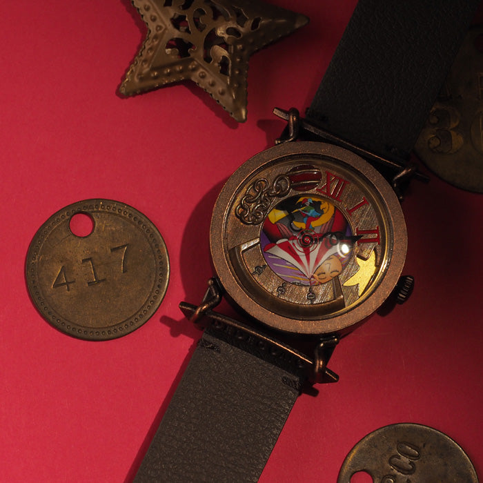 DEDEGUMO(デデグモ) 手作り 腕時計 旅廻 メンズ レディース [S36-5] 京都 ハンドメイド ウォッチ ブランド