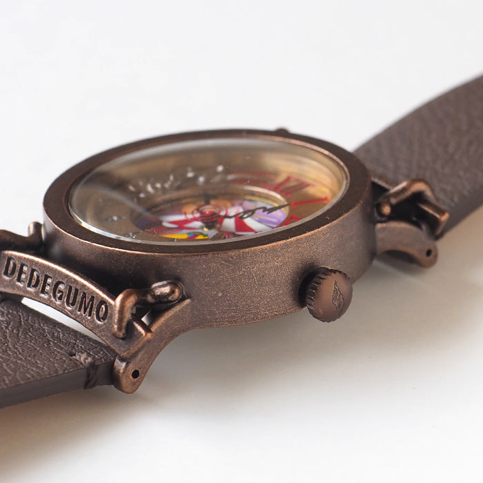 DEDEGUMO(デデグモ) 手作り 腕時計 旅廻 メンズ レディース [S36-5] 京都 ハンドメイド ウォッチ ブランド