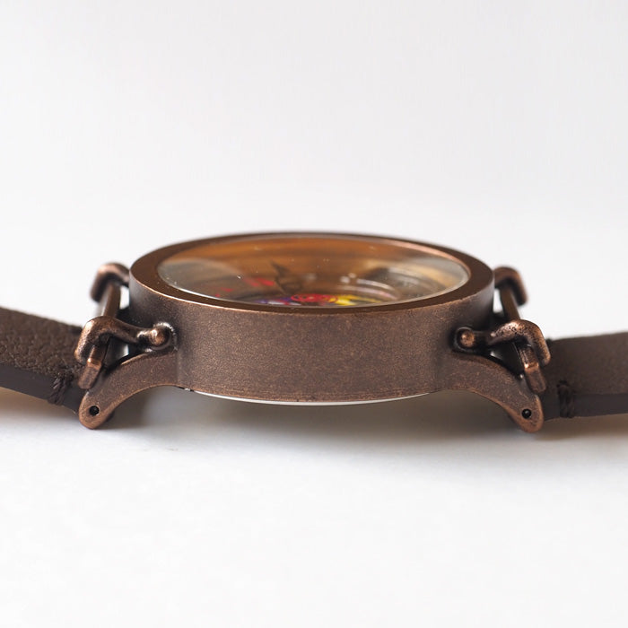 DEDEGUMO(デデグモ) 手作り 腕時計 旅廻 メンズ レディース [S36-5] 京都 ハンドメイド ウォッチ ブランド