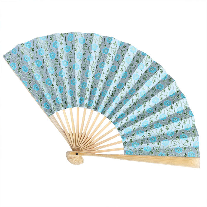 Kyoto Shogado Yuzen Washi Fan GARDEN [SGD-FAN-GARDEN] Women's Japanese pattern paper fan, stylish and cute