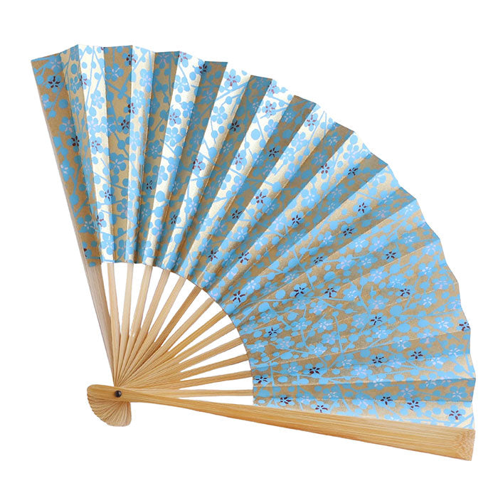 Kyoto Shogado Yuzen Washi Fan TONE [SGD-FAN-TONE] Women's and Men's Japanese Pattern Paper Fan Stylish and Cute