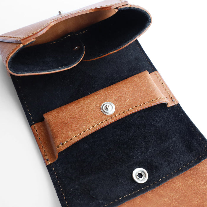 [4 colors] com-ono Pueblo leather thin bi-fold wallet (with coin purse) [slim-005pb] 