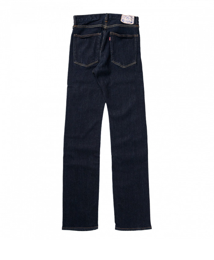 graphzero 10oz 5/1 Twill Selvedge Stretch Denim Slim Straight Jeans Indigo One-Wash [GZ-5/1SLST-ID] Okayama Kurashiki Kojima Jeans Denim Brand