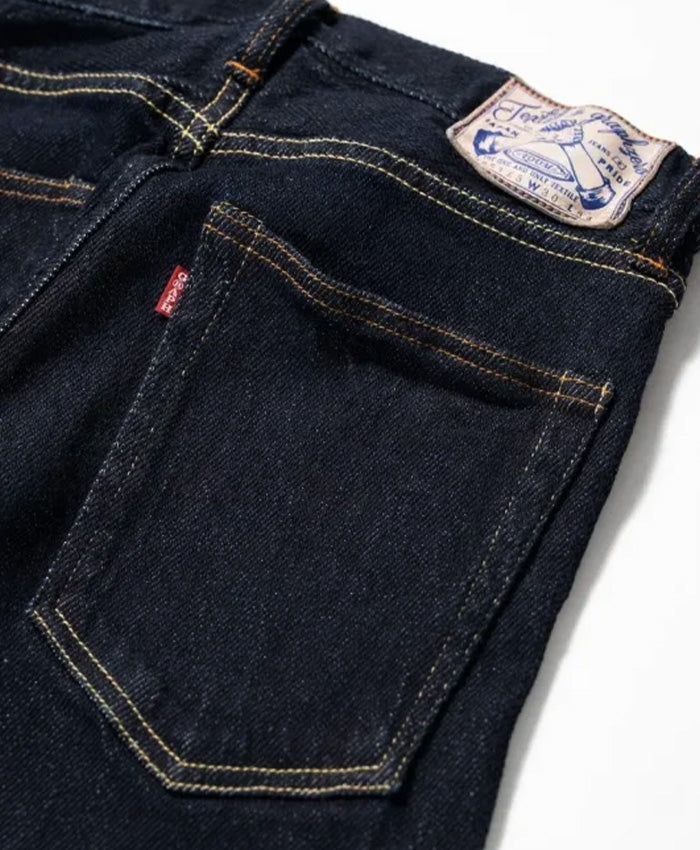 graphzero 10oz 5/1 Twill Selvedge Stretch Denim Slim Straight Jeans Indigo One-Wash [GZ-5/1SLST-ID] Okayama Kurashiki Kojima Jeans Denim Brand