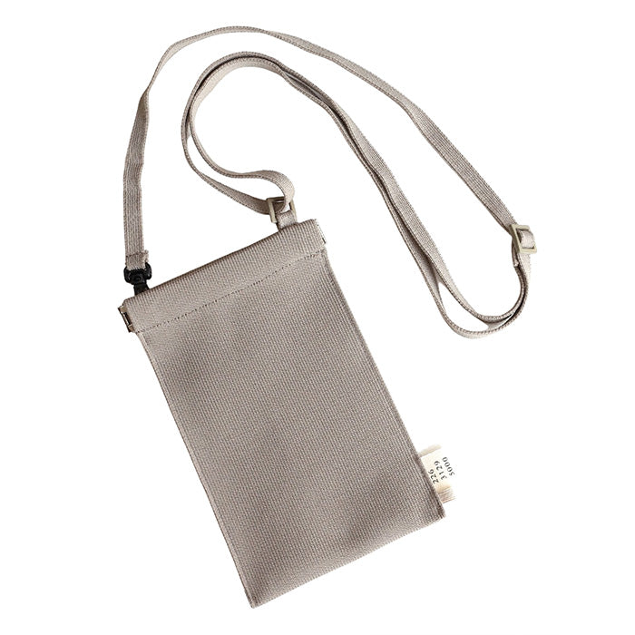 226 (Tsutsumu) 2WAY Smartphone Pochette for Everyday Use [SM-05-23001-00] Gosen City, Niigata Prefecture Gosen Knit Brand 