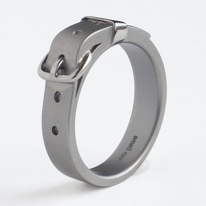 small right Belt Ring Surgical Stainless Steel 5mm width [SR-RG-25] Iso Toshihiro