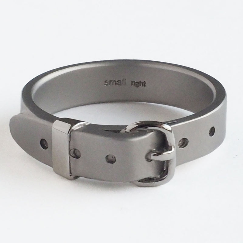 small right Belt Ring Surgical Stainless Steel 5mm width [SR-RG-25] Iso Toshihiro
