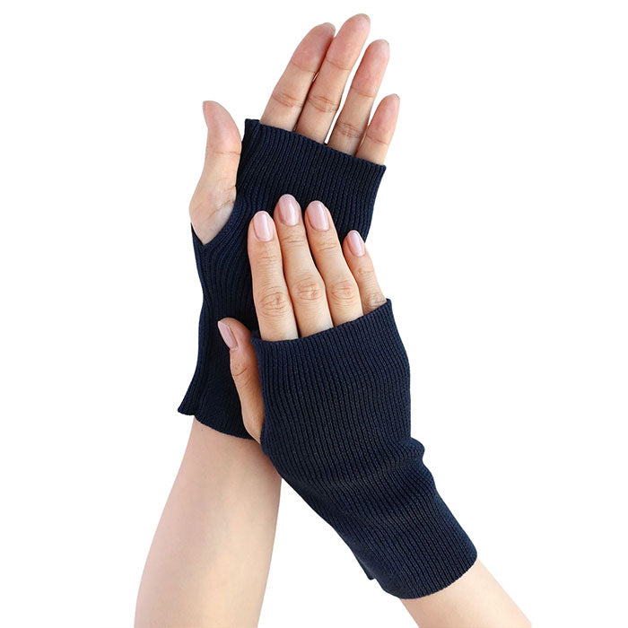 226 (Tsutsumu) Wrapping your hands, visible cuffs, wrist warmers, organic cotton [TE-03-22001-00] Men's, Women's, Gosen City, Niigata Prefecture, Gosen Knit, brand 