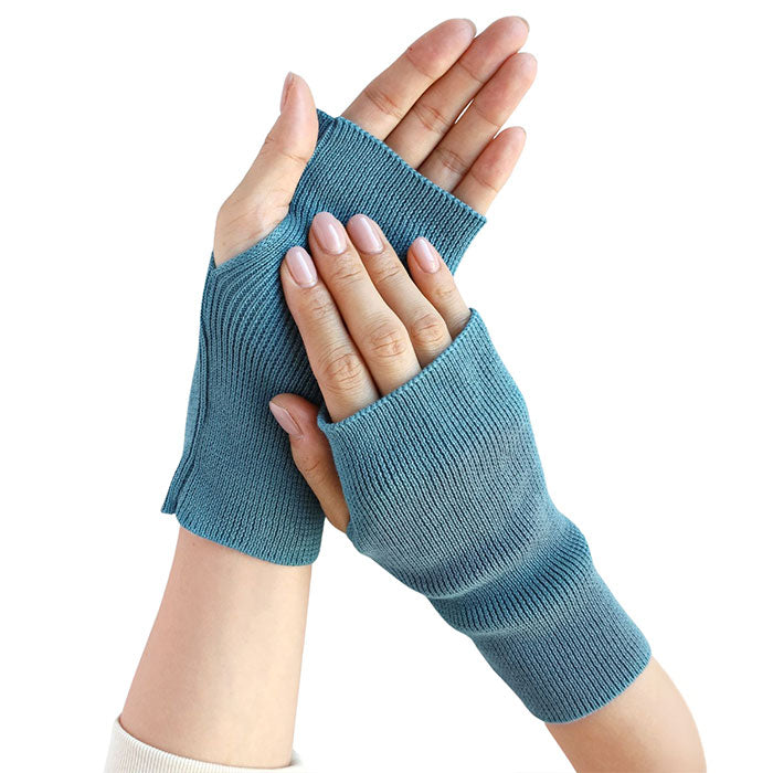 226 (Tsutsumu) Wrapping your hands, visible cuffs, wrist warmers, organic cotton [TE-03-22001-00] Men's, Women's, Gosen City, Niigata Prefecture, Gosen Knit, brand 