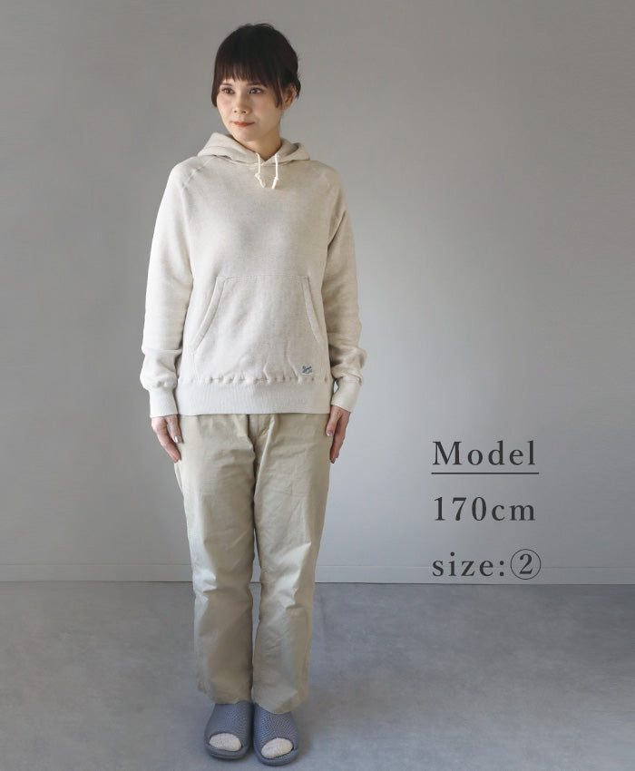 Kepani Pullover Parka Manchester-2 Women's [TS-6302MS-LADIES] 100% Cotton Brushed Sweatshirt 