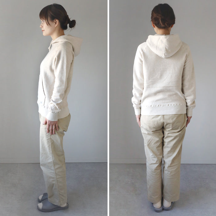 Kepani Pullover Parka Manchester-2 Women's [TS-6302MS-LADIES] 100% Cotton Brushed Sweatshirt 