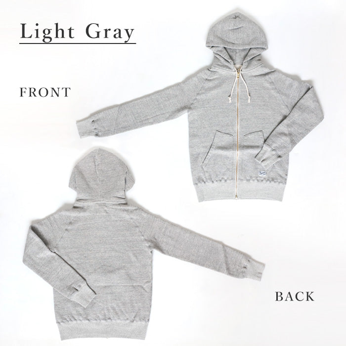 Kepani Zip Up Parka Manhattan-2 Women's [TS-8101MS-LADIES] 100% Cotton Brushed Lining Hoodie 