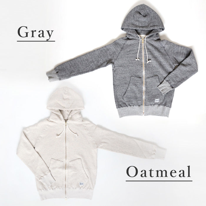 Kepani Zip Up Parka Manhattan-2 Women's [TS-8101MS-LADIES] 100% Cotton Brushed Lining Hoodie 