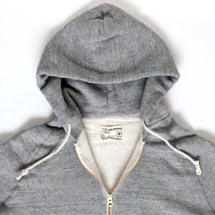 Kepani Zip Up Parka Manhattan-2 Men's [TS-8101MS-MENS] 100% Cotton Brushed Lining Hoodie 