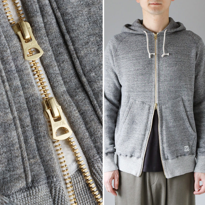 Kepani Zip Up Parka Manhattan-2 Men's [TS-8101MS-MENS] 100% Cotton Brushed Lining Hoodie 