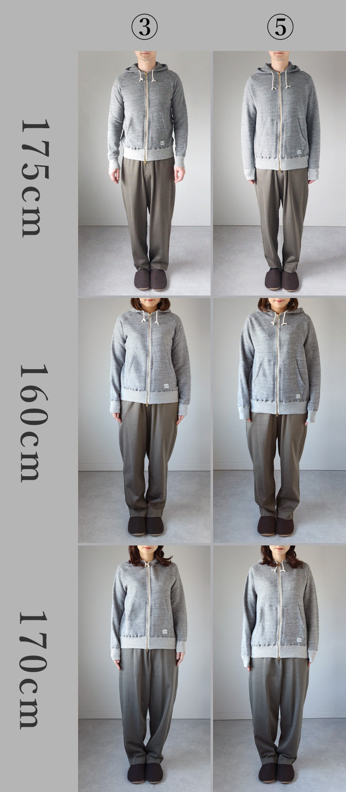 Kepani Zip Up Parka Manhattan-2 Men's [TS-8101MS-MENS] 100% Cotton Brushed Lining Hoodie 